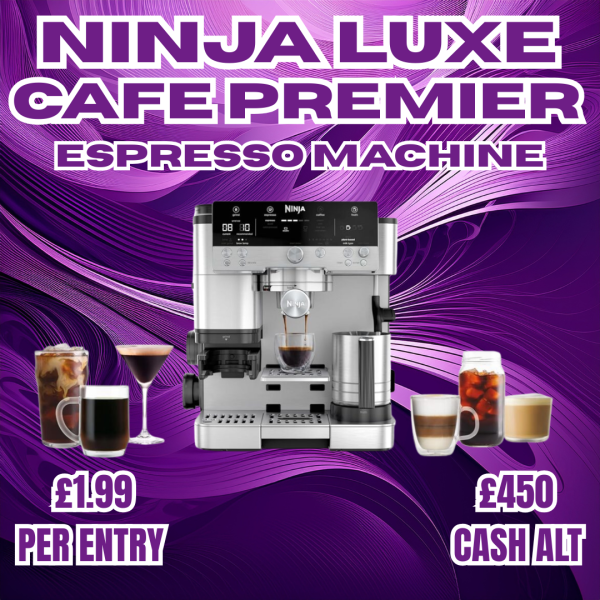 Ninja Luxe Café Premier Espresso Machine ES601UK Or £450 Cash Alt
