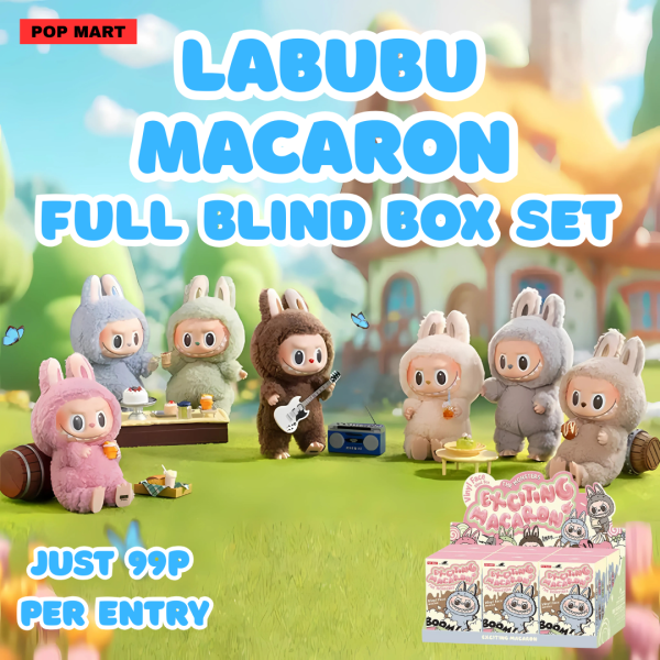 POP MART LABUBU MACARONS FULL BLIND BOX SET