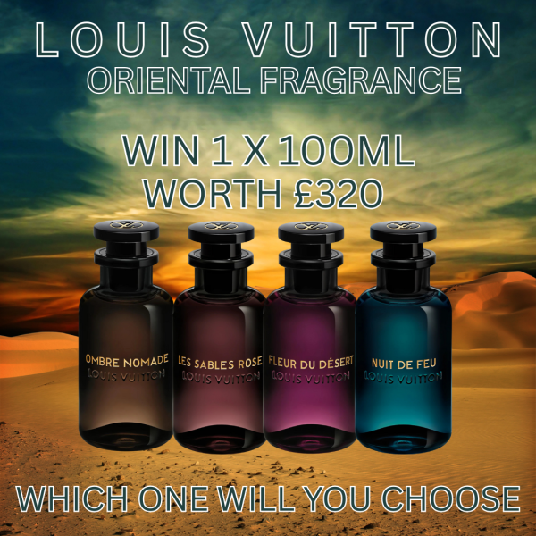 LOUIS VUITTON ORIENTAL FRAGRANCE 100ML OR £280 CASH ALT