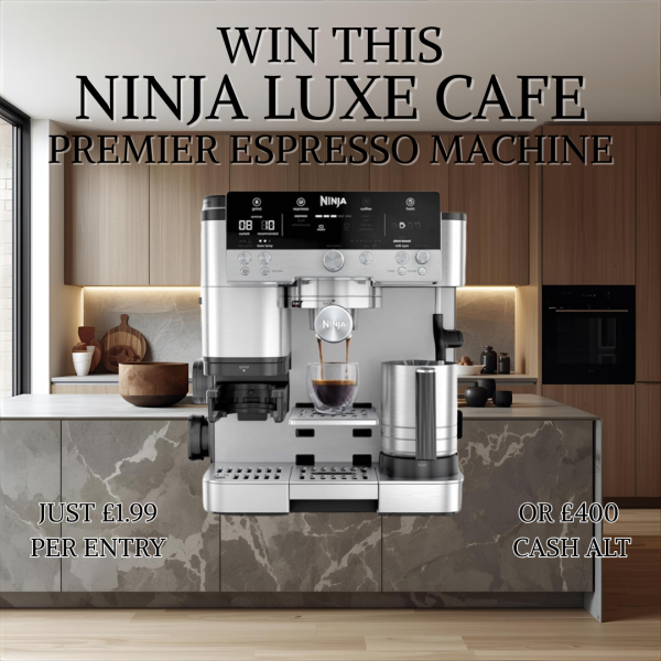 Ninja Luxe Café Premier Espresso Machine ES601UK Or £400 Cash Alt