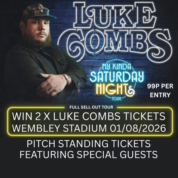2 X LUKE COMBS TICKETS WEMBLEY STADIUM 1ST AUGUST 2026 OR £200 CASH ALT